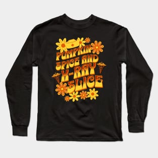 Pumpkin Spice and X-Ray slive Long Sleeve T-Shirt